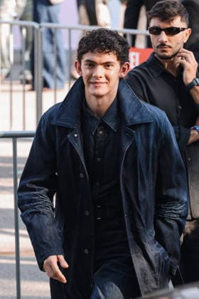 IPA88849971 - Milan, Arrivals at the Diesel fashion show during Milan Fashion Week Women s Collection Spring Summer 2027 - Women s Fashion, Spring Summer 2027. Pictured: Joe Locke  Copyright: xAlessandroxBremecx xx IPA88849971