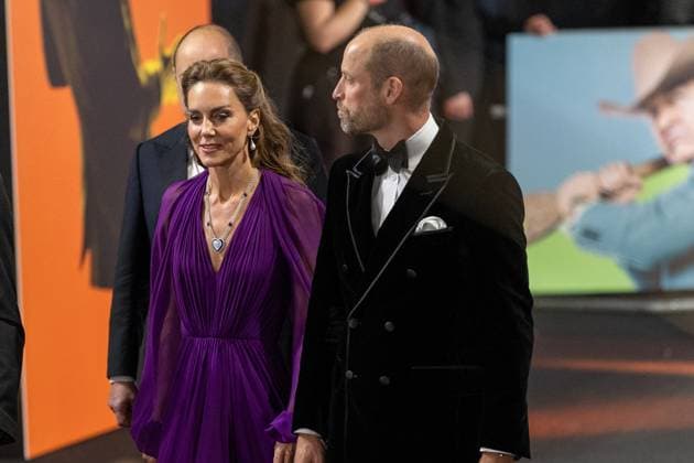 September 22, 2026, London, United Kingdom: Catherine Princess of Wales and Prince William attend the Global Film Premiere of Digger, in Leicester Square, London.Cast, guests and members of the Royal Family attend the Global Film Premiere of Digger, in Leicester Square, London London United Kingdom - ZUMAs197 20260922_aaa_s197_349 Copyright: xPhilxLewisx