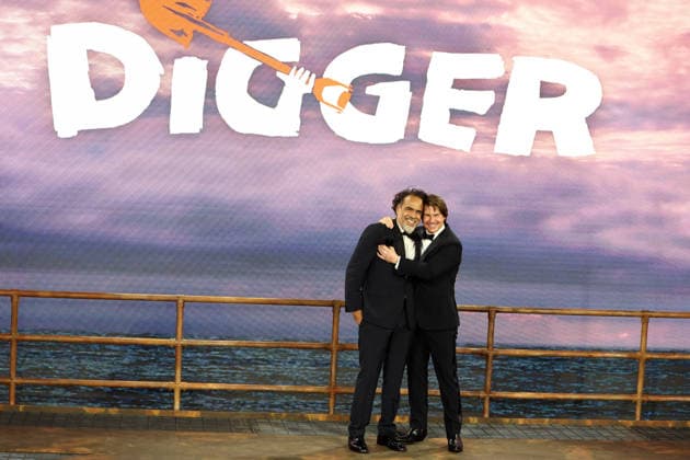September 22, 2026, London, United Kingdom: Alejandro Gonzalez Inarritu and Tom Cruise attend the Digger Film And TV Charity Royal Film Performance And Global Premiere at Leicester Square Gardens. London United Kingdom - ZUMAs197 20260922_aaa_s197_365 Copyright: xFredxDuvalx