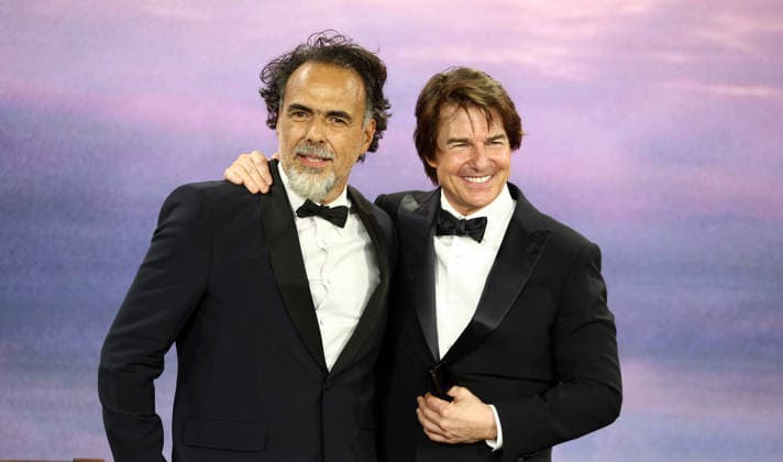 September 22, 2026, London, United Kingdom: Alejandro Gonzalez Inarritu and Tom Cruise attend the Digger Film And TV Charity Royal Film Performance And Global Premiere at Leicester Square Gardens. London United Kingdom - ZUMAs197 20260922_aaa_s197_363 Copyright: xFredxDuvalx