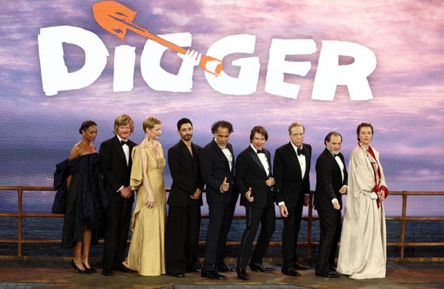 September 22, 2026, London, United Kingdom: Sophie Wilde, Jesse Plemons, Sandra Huller, Riz Ahmed, Alejandro Gonzalez Inarritu, Tom Cruise, John Goodman, Michael Stuhlbarg and Emma D™Arcy attend the Digger Film And TV Charity Royal Film Performance And Global Premiere at Leicester Square Gardens. London United Kingdom - ZUMAs197 20260922_aaa_s197_359 Copyright: xFredxDuvalx