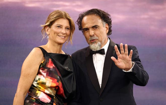 September 22, 2026, London, United Kingdom: Maria Eladia Hagerman and Alejandro Gonzalez Inarritu attend the Digger Film And TV Charity Royal Film Performance And Global Premiere at Leicester Square Gardens. London United Kingdom  - ZUMAs197 20260922_aaa_s197_385 Copyright: xFredxDuvalx