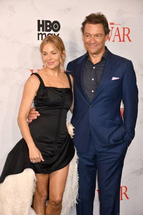 NEW YORK, NY - SEPTEMBER 22: Sienna Miller and Dominic West at the New York Red Carpet Premiere of the HBO Original Drama Series War on September 22, 2026 at the Perelman Performing Arts Center in New York City. Copyright: xmpi099 MediaPunchx