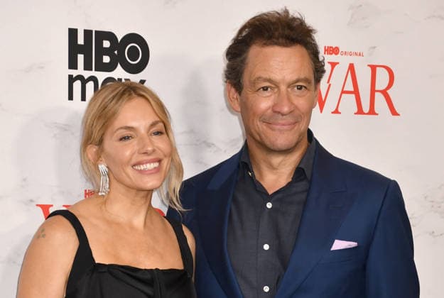 NEW YORK, NY - SEPTEMBER 22: Sienna Miller and Dominic West at the New York Red Carpet Premiere of the HBO Original Drama Series War on September 22, 2026 at the Perelman Performing Arts Center in New York City. Copyright: xmpi099 MediaPunchx