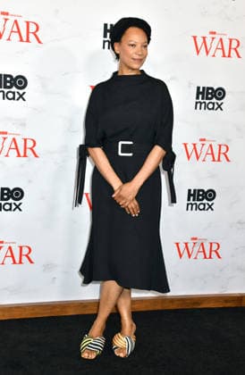 NEW YORK, NY - SEPTEMBER 22: Nina Sosanya at the New York Red Carpet Premiere of the HBO Original Drama Series War on September 22, 2026 at the Perelman Performing Arts Center in New York City. Copyright: xmpi099 MediaPunchx