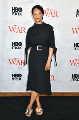 NEW YORK, NY - SEPTEMBER 22: Nina Sosanya at the New York Red Carpet Premiere of the HBO Original Drama Series War on September 22, 2026 at the Perelman Performing Arts Center in New York City. Copyright: xmpi099 MediaPunchx
