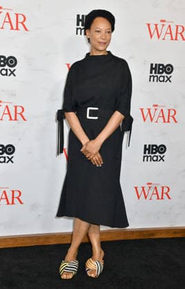 NEW YORK, NY - SEPTEMBER 22: Nina Sosanya at the New York Red Carpet Premiere of the HBO Original Drama Series War on September 22, 2026 at the Perelman Performing Arts Center in New York City. Copyright: xmpi099 MediaPunchx