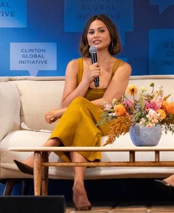 Chrissy Teigen Speaks at 2026 Clinton Global Initiative Conference Chrissy Teigen Speaks at 2026 Clinton Global Initiative Conference on Postpartum Depression, Chelsea Clinton Moderated, Hilton Hotel, NY. 22 Sep 2026 Pictured: Chrissy Teigen.  Copyright: xThexMegaxAgencyxMayer xMEGAx