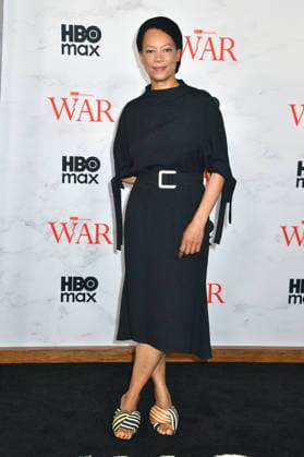 NEW YORK, NY - SEPTEMBER 22: Nina Sosanya at the New York Red Carpet Premiere of the HBO Original Drama Series War on September 22, 2026 at the Perelman Performing Arts Center in New York City. Copyright: xmpi099 MediaPunchx