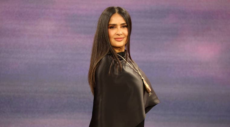 September 22, 2026, London, United Kingdom: Salma Hayek attends the Digger Film And TV Charity Royal Film Performance And Global Premiere at Leicester Square Gardens. London United Kingdom  - ZUMAs197 20260922_aaa_s197_398 Copyright: xFredxDuvalx