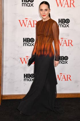 NEW YORK, NY - SEPTEMBER 22: Lena Hall at the New York Red Carpet Premiere of the HBO Original Drama Series War on September 22, 2026 at the Perelman Performing Arts Center in New York City. Copyright: xmpi099 MediaPunchx