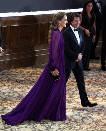 September 22, 2026, London, United Kingdom: Catherine, Princess of Wales and Tom Cruise attend the Digger Film And TV Charity Royal Film Performance And Global Premiere at Leicester Square Gardens. London United Kingdom  - ZUMAs197 20260922_aaa_s197_354 Copyright: xFredxDuvalx