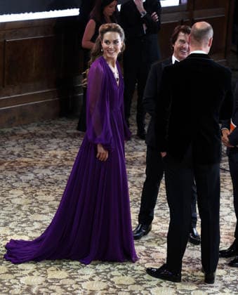 September 22, 2026, London, United Kingdom: Catherine, Princess of Wales, Tom Cruise and Prince William, Prince of Wales attend the Digger Film And TV Charity Royal Film Performance And Global Premiere at Leicester Square Gardens. London United Kingdom  - ZUMAs197 20260922_aaa_s197_355 Copyright: xFredxDuvalx