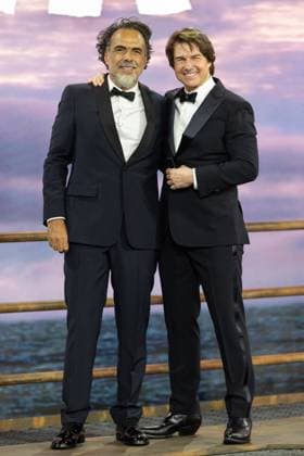 September 22, 2026, London, United Kingdom: Alejandro GonzoÂ¡lez IoÂ±oÂ¡rritu and Tom Cruise attend the Global Film Premiere of Digger, in Leicester Square, London.Cast and guests attend the Global Film Premiere of Digger, in Leicester Square, London London United Kingdom  - ZUMAs197 20260922_aaa_s197_222 Copyright: xPhilxLewisx