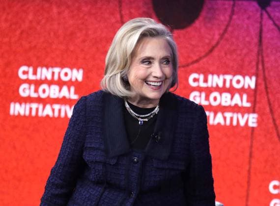 September 22, 2026, New York, New York, USA: Former Secretary of State HILLARY RODHAM CLINTON seen during the Clinton Global Initiative 2026 Day 1 (CGI) held at the New York Hilton Hotel. New York USA - ZUMAk03_ 20260922_zaf_k03_124 Copyright: xNancyxKaszermanx