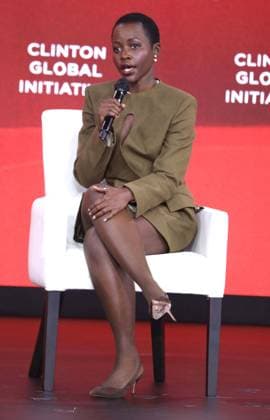 September 22, 2026, New York, New York, USA: Actor LUPITA NYONG O seen during the Clinton Global Initiative 2026 Day 1 (CGI) held at the New York Hilton Hotel. New York USA - ZUMAk03_ 20260922_zaf_k03_139 Copyright: xNancyxKaszermanx