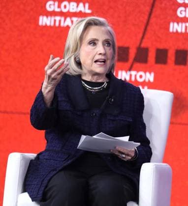 September 22, 2026, New York, New York, USA: Former Secretary of State HILLARY RODHAM CLINTON seen during the Clinton Global Initiative 2026 Day 1 (CGI) held at the New York Hilton Hotel. New York USA - ZUMAk03_ 20260922_zaf_k03_122 Copyright: xNancyxKaszermanx