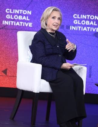 September 22, 2026, New York, New York, USA: Former Secretary of State HILLARY RODHAM CLINTON seen during the Clinton Global Initiative 2026 Day 1 (CGI) held at the New York Hilton Hotel. New York USA - ZUMAk03_ 20260922_zaf_k03_106 Copyright: xNancyxKaszermanx