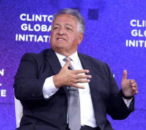 September 22, 2026, New York, New York, USA: Founder and CEO, Flagship Pioneering; Co-Founder and Chairman, Moderna DR. NOUBAR AFEYAN seen during the Clinton Global Initiative 2026 Day 1 (CGI) held at the New York Hilton Hotel. New York USA - ZUMAk03_ 20260922_zaf_k03_120 Copyright: xNancyxKaszermanx