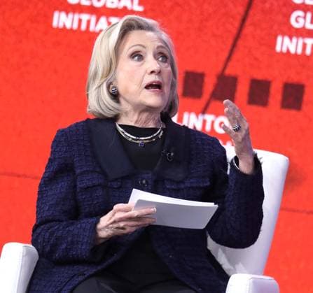 September 22, 2026, New York, New York, USA: Former Secretary of State HILLARY RODHAM CLINTON seen during the Clinton Global Initiative 2026 Day 1 (CGI) held at the New York Hilton Hotel. New York USA - ZUMAk03_ 20260922_zaf_k03_110 Copyright: xNancyxKaszermanx