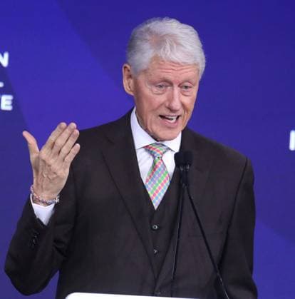 September 22, 2026, New York, New York, USA: Former President BILL CLINTON seen during the Clinton Global Initiative 2026 Day 1 (CGI) held at the New York Hilton Hotel. New York USA - ZUMAk03_ 20260922_zaf_k03_082 Copyright: xNancyxKaszermanx