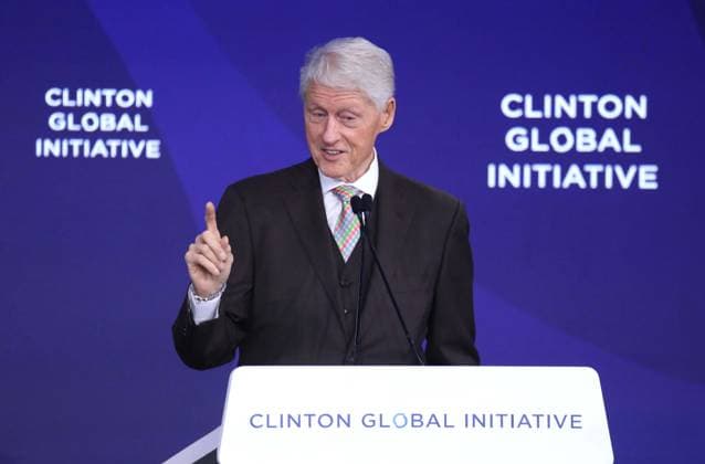 September 22, 2026, New York, New York, USA: Former President BILL CLINTON seen during the Clinton Global Initiative 2026 Day 1 (CGI) held at the New York Hilton Hotel. New York USA - ZUMAk03_ 20260922_zaf_k03_084 Copyright: xNancyxKaszermanx