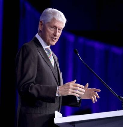 September 22, 2026, New York, New York, USA: Former President BILL CLINTON seen during the Clinton Global Initiative 2026 Day 1 (CGI) held at the New York Hilton Hotel. New York USA - ZUMAk03_ 20260922_zaf_k03_072 Copyright: xNancyxKaszermanx