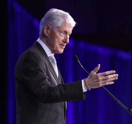 September 22, 2026, New York, New York, USA: Former President BILL CLINTON seen during the Clinton Global Initiative 2026 Day 1 (CGI) held at the New York Hilton Hotel. New York USA - ZUMAk03_ 20260922_zaf_k03_073 Copyright: xNancyxKaszermanx