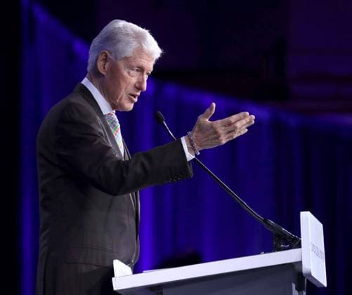 September 22, 2026, New York, New York, USA: Former President BILL CLINTON seen during the Clinton Global Initiative 2026 Day 1 (CGI) held at the New York Hilton Hotel. New York USA - ZUMAk03_ 20260922_zaf_k03_074 Copyright: xNancyxKaszermanx
