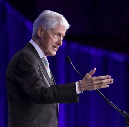 September 22, 2026, New York, New York, USA: Former President BILL CLINTON seen during the Clinton Global Initiative 2026 Day 1 (CGI) held at the New York Hilton Hotel. New York USA - ZUMAk03_ 20260922_zaf_k03_075 Copyright: xNancyxKaszermanx