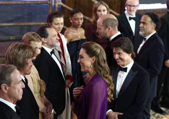 September 22, 2026, London, United Kingdom: Catherine, Princess of Wales, Prince William, Prince of Wales and Tom Cruise attend the Digger Film And TV Charity Royal Film Performance And Global Premiere at Leicester Square Gardens. London United Kingdom - ZUMAs197 20260922_aaa_s197_352 Copyright: xFredxDuvalx