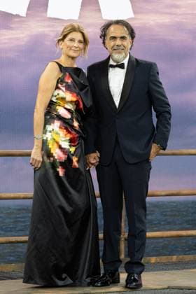 September 22, 2026, London, United Kingdom: MaroÂ­a Eladia Hagerman and Alejandro GonzoÂ¡lez IoÂ±oÂ¡rritu attend the Global Film Premiere of Digger, in Leicester Square, London.Cast and guests attend the Global Film Premiere of Digger, in Leicester Square, London London United Kingdom - ZUMAs197 20260922_aaa_s197_291 Copyright: xPhilxLewisx