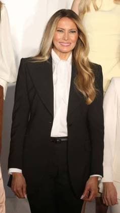 September 22, 2026, New York, New York, USA: First Lady of the United States MELANIA TRUMP seen at the Fostering the Future Together with New Private Sector Partnerships event held at the St. Regis Hotel. New York USA - ZUMAk03_ 20260922_zaf_k03_021 Copyright: xNancyxKaszermanx