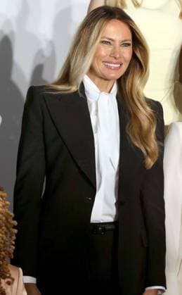 September 22, 2026, New York, New York, USA: First Lady of the United States MELANIA TRUMP seen at the Fostering the Future Together with New Private Sector Partnerships event held at the St. Regis Hotel. New York USA - ZUMAk03_ 20260922_zaf_k03_014 Copyright: xNancyxKaszermanx
