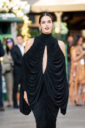 Celebrity Sightings at Vogue world show during the Milan Fashion Week - Womenswear Spring Summer 2027 in Milan, Italy, on 22 September 2026 Greta Ferro arrives at Vogue world show during the Milan Fashion Week - Womenswear Spring Summer 2027 in Milan, Italy, on 22 September 2026., Credit:Stefano Costantino TTL Stefano Costantino Avalon Italy, Milan  Copyright: xStefanoxCostantinoxTTLx xStefanoxCostantinox xAvalonx 1137332338