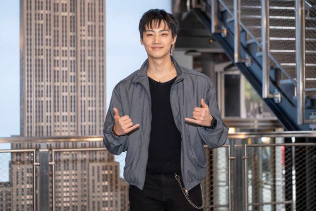 September 22, 2026, New York, New York, USA: South Korean singer and songwriter, JAY B visits the Empire State Building in New York to celebrate the 2026 Tape, Roots Tour ahead of his performance at Palladium Times Square. 22 September 2026 New York USA - ZUMAa265 20260922_zep_a265_009 Copyright: xEricxAcquayex