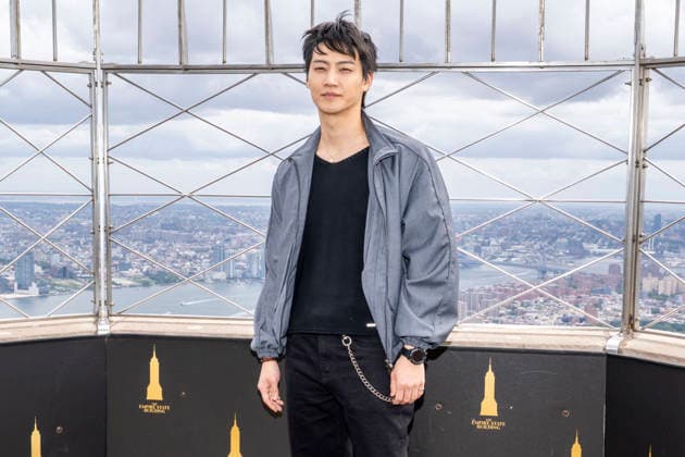 September 22, 2026, New York, New York, USA: South Korean singer and songwriter, JAY B visits the Empire State Building in New York to celebrate the 2026 Tape, Roots Tour ahead of his performance at Palladium Times Square. 22 September 2026 New York USA - ZUMAa265 20260922_zep_a265_013 Copyright: xEricxAcquayex