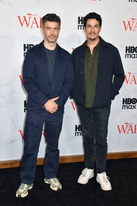 NEW YORK, NY - SEPTEMBER 22: Christian Coulson and Preston Sadleik at the New York Red Carpet Premiere of the HBO Original Drama Series War on September 22, 2026 at the Perelman Performing Arts Center in New York City. Copyright: xmpi099 MediaPunchx