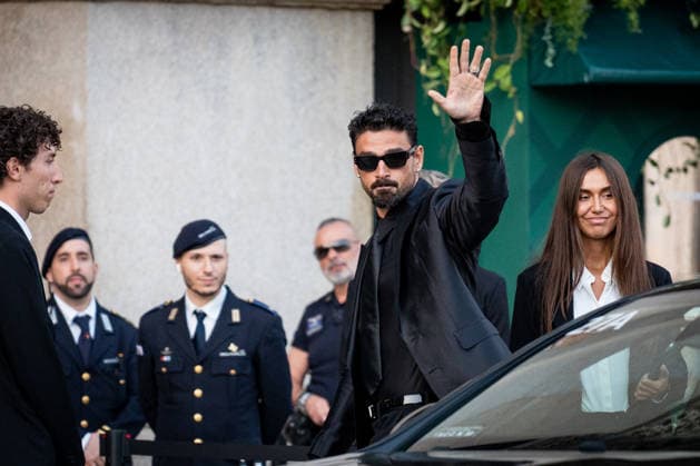 Celebrity Sightings at Vogue world show during the Milan Fashion Week - Womenswear Spring Summer 2027 in Milan, Italy, on 22 September 2026 Michele Morrone arrives at Vogue world show during the Milan Fashion Week - Womenswear Spring Summer 2027 in Milan, Italy, on 22 September 2026., Credit:Stefano Costantino TTL Stefano Costantino Avalon Italy, Milan  Copyright: xStefanoxCostantinoxTTLx xStefanoxCostantinox xAvalonx 1137332609