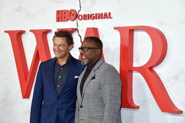 NEW YORK, NY - SEPTEMBER 22: Dominic West and Wendell Pierce at the New York Red Carpet Premiere of the HBO Original Drama Series War on September 22, 2026 at the Perelman Performing Arts Center in New York City. Copyright: xmpi099 MediaPunchx