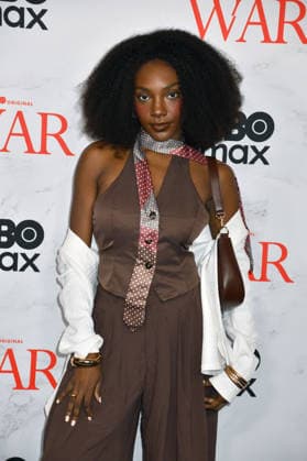 NEW YORK, NY - SEPTEMBER 22: Hailey Omollo at the New York Red Carpet Premiere of the HBO Original Drama Series War on September 22, 2026 at the Perelman Performing Arts Center in New York City. Copyright: xmpi099 MediaPunchx