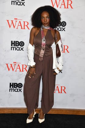 NEW YORK, NY - SEPTEMBER 22: Hailey Omollo at the New York Red Carpet Premiere of the HBO Original Drama Series War on September 22, 2026 at the Perelman Performing Arts Center in New York City. Copyright: xmpi099 MediaPunchx