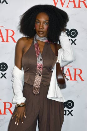 NEW YORK, NY - SEPTEMBER 22: Hailey Omollo at the New York Red Carpet Premiere of the HBO Original Drama Series War on September 22, 2026 at the Perelman Performing Arts Center in New York City. Copyright: xmpi099 MediaPunchx