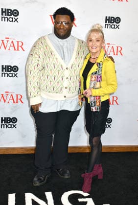 NEW YORK, NY - SEPTEMBER 22: Larry Owens and Tracie Bennett at the New York Red Carpet Premiere of the HBO Original Drama Series War on September 22, 2026 at the Perelman Performing Arts Center in New York City. Copyright: xmpi099 MediaPunchx