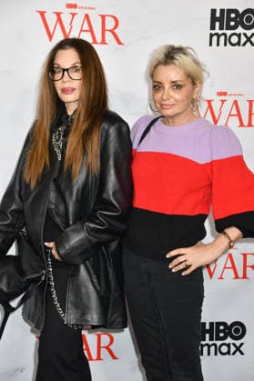 NEW YORK, NY - SEPTEMBER 22: Loree Rodkin and Jeannine Lobell at the New York Red Carpet Premiere of the HBO Original Drama Series War on September 22, 2026 at the Perelman Performing Arts Center in New York City. Copyright: xmpi099 MediaPunchx