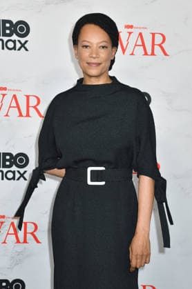 NEW YORK, NY - SEPTEMBER 22: Nina Sosanya at the New York Red Carpet Premiere of the HBO Original Drama Series War on September 22, 2026 at the Perelman Performing Arts Center in New York City. Copyright: xmpi099 MediaPunchx