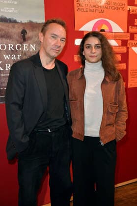 Thomas Arnold and Luda Tushmalishvili at the premiere of the movie *Morgen war Krieg* at the Delphi Lux in Berlin, September 22, 2026 Foto:xM.xBehrensx xFuturexImagex krieg_6913