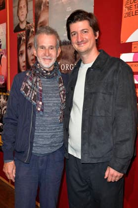 Ulrich Matthes and Nicolas Ehret at the premiere of the feature film *Morgen war Krieg* at the Delphi Lux in Berlin, September 22, 2026 Foto:xM.xBehrensx xFuturexImagex krieg_6920