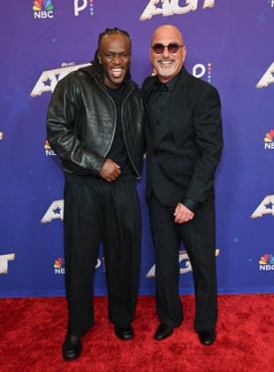 America™s Got Talent Season 21 - Finalist Red Carpet KSI and Howie Mandel on the red carpet at America™s Got Talent Season 21 - Finalist held at the Hotel Dean on September 22, 2026 in Pasadena CA. Pasadena Hotel Dena California USA Copyright: xLISAxOConnorx xAFF-USA.comx