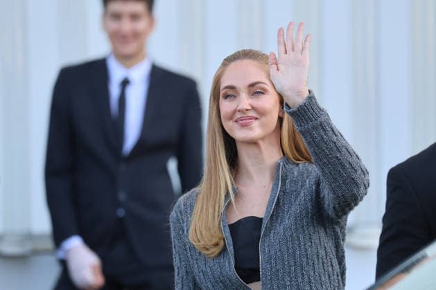 September 22, 2026, Milan, Rome, Italy: September 22, 2026, Milan. Fashion Week - Prada. Fashion Week. Pictured: Chiara Ferragni. Milan Italy  - ZUMAa289 20260922_zia_a289_093 Copyright: xPierrexTeyssotx xAgfx